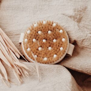 Flower Body Scrub Brush